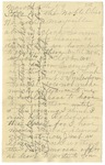 Correspondence to Elizabeth ("Bessie") McCaw Boggs Taylor, March 5, 1879 - July 14, 1879 by William Barrett Taylor