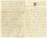 Correspondence to M. Rebecca Boggs, September 12, 1877 - March 17, 1903