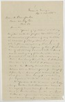 Letter: Lafayette McLaws to Isaac R. Pennypacker, April 25, 1888
