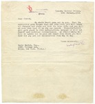 Mahatma Gandhi letter