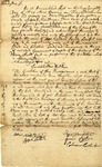 Recognizance signed by Ezra Houghton and Josiah Wilder