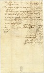 Receipt [docket] of payment to William Williams