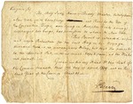 Letter from Patrick Henry