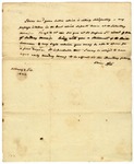 Aaron Burr letter to Samuel C. Reid regarding travel and meeting arrangments. Albany, N.Y., 1824.