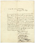 Letter of recommendation to James Kirke Paulding regarding James Shepard Thornton, signed by members of the U.S. Congressional delegation from New Hampshire. 1840. by Henry Hubbard Senator, Franklin W. Pierce Senator, Charles Gordon Atherton Congressman, and Jared W. Williams Congressman