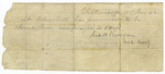 Permission signed by John Hunt Morgan